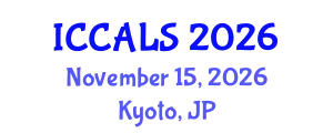 International Conference on Communication and Linguistics Studies (ICCALS) November 15, 2026 - Kyoto, Japan