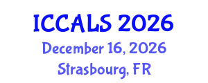 International Conference on Communication and Linguistics Studies (ICCALS) December 16, 2026 - Strasbourg, France