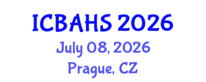 International Conference on Biomedical and Health Sciences (ICBAHS) July 08, 2026 - Prague, Czechia