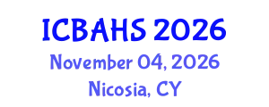 International Conference on Biomedical and Health Sciences (ICBAHS) November 04, 2026 - Nicosia, Cyprus