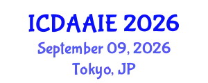 International Conference on Data and Artifical Intelligence Engineering (ICDAAIE) September 09, 2026 - Tokyo, Japan