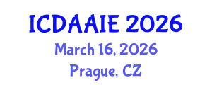 International Conference on Data and Artifical Intelligence Engineering (ICDAAIE) March 16, 2026 - Prague, Czechia