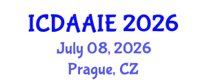 International Conference on Data and Artifical Intelligence Engineering (ICDAAIE) July 08, 2026 - Prague, Czechia