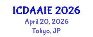 International Conference on Data and Artifical Intelligence Engineering (ICDAAIE) April 20, 2026 - Tokyo, Japan