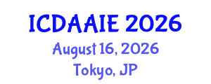 International Conference on Data and Artifical Intelligence Engineering (ICDAAIE) August 16, 2026 - Tokyo, Japan