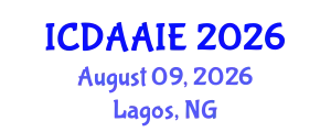 International Conference on Data and Artifical Intelligence Engineering (ICDAAIE) August 09, 2026 - Lagos, Nigeria