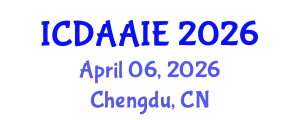 International Conference on Data and Artifical Intelligence Engineering (ICDAAIE) April 06, 2026 - Chengdu, China