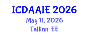 International Conference on Data and Artifical Intelligence Engineering (ICDAAIE) May 11, 2026 - Tallinn, Estonia