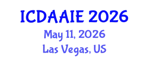 International Conference on Data and Artifical Intelligence Engineering (ICDAAIE) May 11, 2026 - Las Vegas, United States