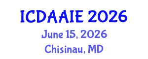 International Conference on Data and Artifical Intelligence Engineering (ICDAAIE) June 15, 2026 - Chisinau, Republic of Moldova