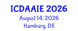 International Conference on Data and Artifical Intelligence Engineering (ICDAAIE) August 14, 2026 - Hamburg, Germany