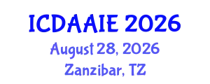 International Conference on Data and Artifical Intelligence Engineering (ICDAAIE) August 28, 2026 - Zanzibar, Tanzania