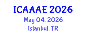International Conference on Aeronautical and Aerospace Engineering (ICAAAE) May 04, 2026 - Istanbul, Turkey
