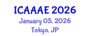 International Conference on Aeronautical and Aerospace Engineering (ICAAAE) January 05, 2026 - Tokyo, Japan