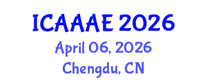 International Conference on Aeronautical and Aerospace Engineering (ICAAAE) April 06, 2026 - Chengdu, China