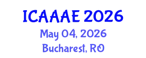International Conference on Aeronautical and Aerospace Engineering (ICAAAE) May 04, 2026 - Bucharest, Romania