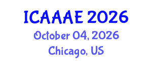 International Conference on Aeronautical and Aerospace Engineering (ICAAAE) October 04, 2026 - Chicago, United States