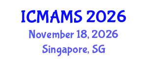International Conference on Management and Marketing Sciences (ICMAMS) November 18, 2026 - Singapore, Singapore