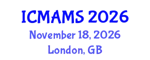 International Conference on Management and Marketing Sciences (ICMAMS) November 18, 2026 - London, United Kingdom