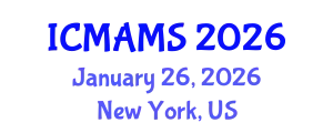 International Conference on Management and Marketing Sciences (ICMAMS) January 26, 2026 - New York, United States