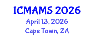 International Conference on Management and Marketing Sciences (ICMAMS) April 13, 2026 - Cape Town, South Africa