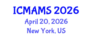 International Conference on Management and Marketing Sciences (ICMAMS) April 20, 2026 - New York, United States