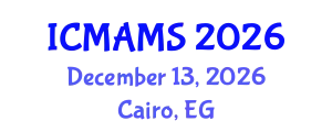 International Conference on Management and Marketing Sciences (ICMAMS) December 13, 2026 - Cairo, Egypt