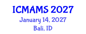 International Conference on Management and Marketing Sciences (ICMAMS) January 14, 2027 - Bali, Indonesia