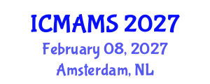 International Conference on Management and Marketing Sciences (ICMAMS) February 08, 2027 - Amsterdam, Netherlands