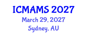International Conference on Management and Marketing Sciences (ICMAMS) March 29, 2027 - Sydney, Australia