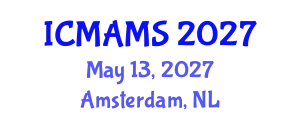 International Conference on Management and Marketing Sciences (ICMAMS) May 13, 2027 - Amsterdam, Netherlands