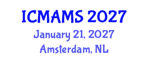 International Conference on Management and Marketing Sciences (ICMAMS) January 21, 2027 - Amsterdam, Netherlands