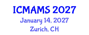 International Conference on Management and Marketing Sciences (ICMAMS) January 14, 2027 - Zurich, Switzerland