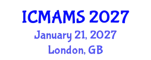 International Conference on Management and Marketing Sciences (ICMAMS) January 21, 2027 - London, United Kingdom