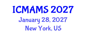International Conference on Management and Marketing Sciences (ICMAMS) January 28, 2027 - New York, United States