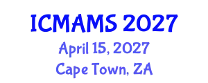 International Conference on Management and Marketing Sciences (ICMAMS) April 15, 2027 - Cape Town, South Africa