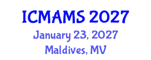 International Conference on Management and Marketing Sciences (ICMAMS) January 23, 2027 - Maldives, Maldives