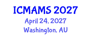 International Conference on Management and Marketing Sciences (ICMAMS) April 24, 2027 - Washington, Australia