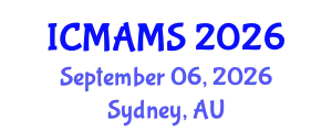 International Conference on Management and Marketing Sciences (ICMAMS) September 06, 2026 - Sydney, Australia