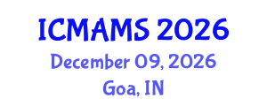 International Conference on Management and Marketing Sciences (ICMAMS) December 09, 2026 - Goa, India