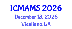 International Conference on Management and Marketing Sciences (ICMAMS) December 13, 2026 - Vientiane, Laos