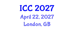 International Conference on Cataract (ICC) April 22, 2027 - London, United Kingdom