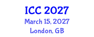 International Conference on Cataract (ICC) March 15, 2027 - London, United Kingdom