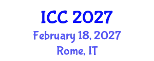 International Conference on Cataract (ICC) February 18, 2027 - Rome, Italy