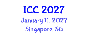 International Conference on Cataract (ICC) January 11, 2027 - Singapore, Singapore