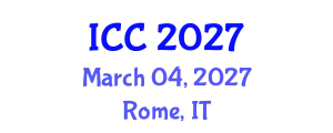 International Conference on Cataract (ICC) March 04, 2027 - Rome, Italy