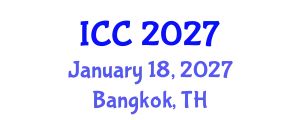 International Conference on Cataract (ICC) January 18, 2027 - Bangkok, Thailand