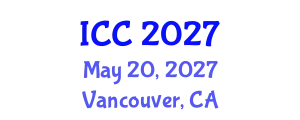 International Conference on Cataract (ICC) May 20, 2027 - Vancouver, Canada