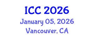 International Conference on Cataract (ICC) January 05, 2026 - Vancouver, Canada