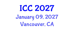 International Conference on Cataract (ICC) January 09, 2027 - Vancouver, Canada